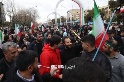 تصاویر هوایی از حضور پرشور مردمی