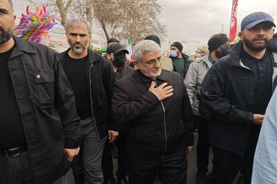  فرمانده سپاه قدس در راهپیمایی ۲۲ بهمن