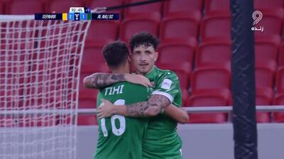  گل دوم الاهلی قطر به سپاهان (اکسپوزیتو در دقیقه 3+90)