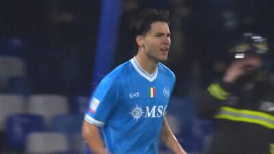  گل اول ناپولی به کومو (ورگارا)