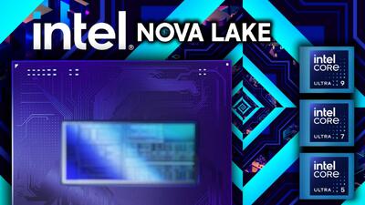  جزئیات اورکلاک، توان مصرفی و عملکرد NPU پردازنده‌ های Nova Lake-S اینتل