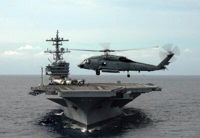 اعزام ناوگروه جدید آمریکا به خاورمیانه | پنتاگون‌ در انتظار تأیید ترامپ است‌