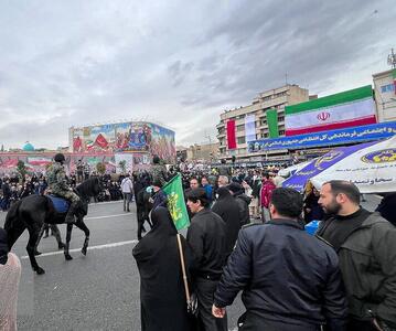  راهپیمایی ۲۲ بهمن تهران به روایت تصاویر