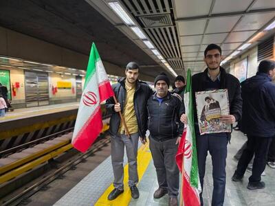  روز پرازدحام مترو با حضور مردم و مسئولان+ تصاویر