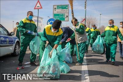  استقرار ۳۰۵۲ نیروی خدمات شهری در راهپیمایی ۲۲ بهمن