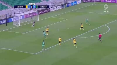  ویدیو: گل اول الاهلی قطر به سپاهان توسط میشل ولپ