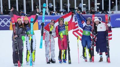  اسکی آلپاین | اتریش قهرمان رقابت تیمی کمبینه (ترکیبی) شد