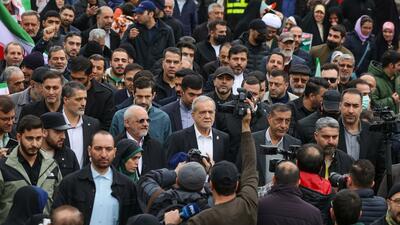  قدردانی رئیس جمهور از حضور پرشور و مسئولانه ملت ایران در راهپیمایی ۲۲ بهمن