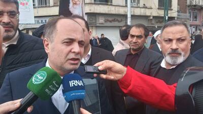  راهپیمایی ۲۲ بهمن پیام مسئولیت سنگین‌تر برای ما بود/ در کالاهای اساسی کمبود نداریم