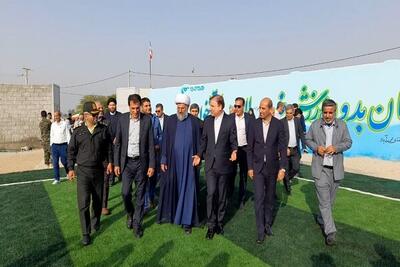  زمین چمن مصنوعی روستای محمدآباد افتتاح شد
