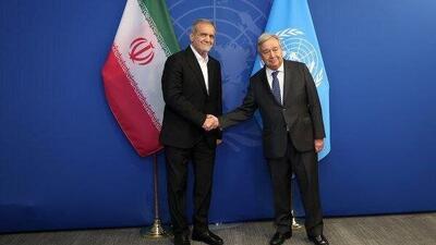  دبیرکل سازمان ملل متحد سالگرد پیروزی انقلاب اسلامی را تبریک گفت