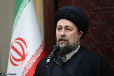  حضور سید حسن خمینی در راهپیمایی ۲۲ بهمن