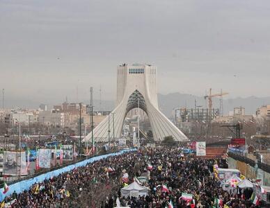  ایرانی‌ها با وجود فشار آمریکا جشن انقلاب را برگزار کردند