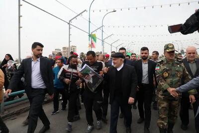  استاندار: راهپیمایی ۲۲ بهمن، آمیزه‌ای از شور و شعور و نشانه استواری دژ خوزستان در برابر دشمنان است