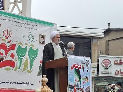  امام جمعه موقت نکا: ۲۲ بهمن روز جاودانه در تاریخ کهن ایران است