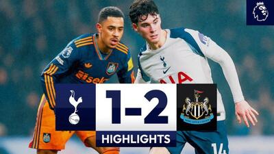  ویدیو| خلاصه بازی تاتنهام ۱ - نیوکاسل ۲