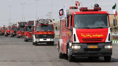  آماده‌باش کامل آتش‌نشانی برای راهپیمایی پرشور ۲۲ بهمن