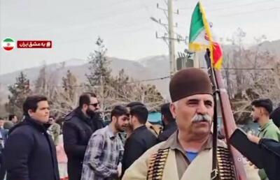  حضور یاسوجی‌ها در راهپیمایی یوالله ۲۲ بهمن به عشق رهبر