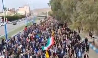  راهپیمایی مردم گچساران در یوالله ۲۲ بهمن