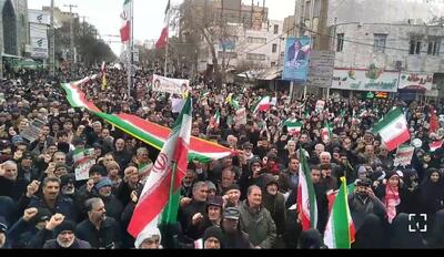  راهپیمایی ۲۲ بهمن در قروه