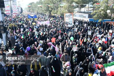  سخنرانی حجت‌الاسلام شیرازی در اجتماع باشکوه ۲۲ بهمن بیرجند