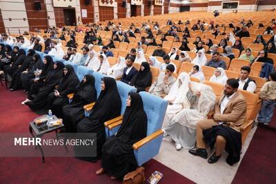  مراسم ازدواج آسان علوی در بوشهر برگزار شد