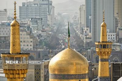  مشهد؛ یک شهر، میلیون‌ها صدا؛ لبیک به رهبر در حماسه ۲۲ بهمن