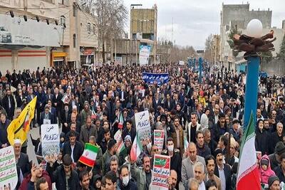  حضور پرشور مردم انقلابی سلسله در راهپیمایی ۲۲ بهمن‌ماه