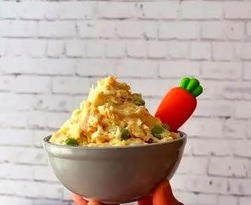  طرز تهیه الویه کودک؛ بهترین غذای وزن‌ دهنده کودک با مواد ساده و مقوی