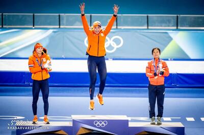  مدال طلای المپیک، رکورد جهانی و جشن عاشقانه +عکس - پارس فوتبال