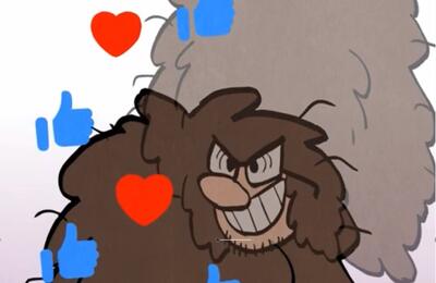  آن روی دیگر هوادار موبلند منچستریونایتد؛ خوشحال از ادامه چالش و لایک گرفتن - پارس فوتبال