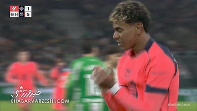  ویدیو| رتبه بندی بهترین گل های یامال در لالیگا - پارس فوتبال