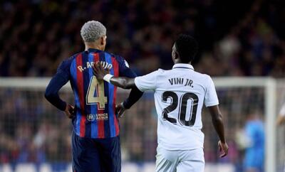  آاس افشا کرد: حمایت تحسین‌برانگیز وینیسیوس جونیور از رونالد آرائوخو - پارس فوتبال