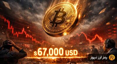  سقوط بیت‌کوین به کانال ۶۷ هزار دلار؛ چرا بازار کریپتو امروز نزولی شد؟