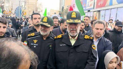  رئیس پلیس پایتخت: راهپیمایی 22 بهمن در نظم و امنیت کامل برگزار شد