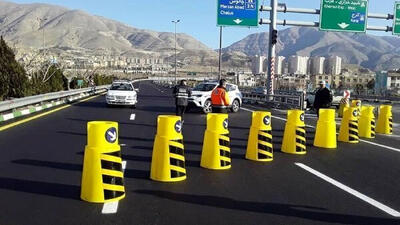  ترافیک سنگین، جاده چالوس و آزادراه تهران–شمال را یکطرفه کرد