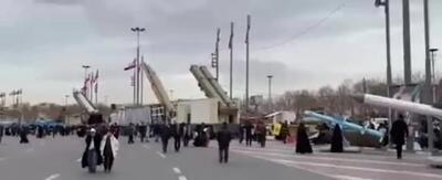  ایران با موشک به راهپیمایی ۲۲ بهمن آمد + ویدئو
