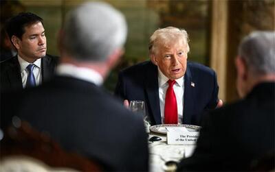  پایان جلسه 3 ساعته ترامپ و نتانیاهو با موضوع ایران ؛ در جلسه چه گذشت؟