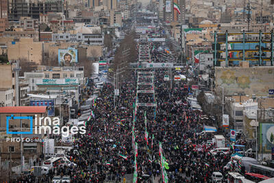  گزارش تصویری خبرگزاری های داخلی از راهپیمایی 22 بهمن ماه 1404