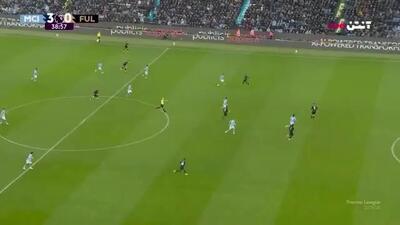  گل سوم منچسترسیتی به فولام+ ویدئو