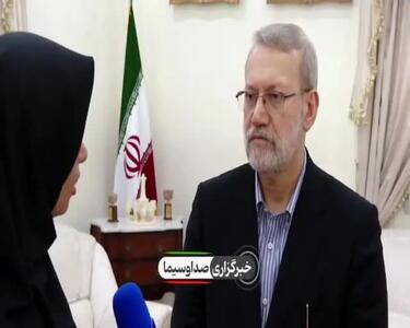  لاریجانی: به آمریکایی ها نامه ندادیم