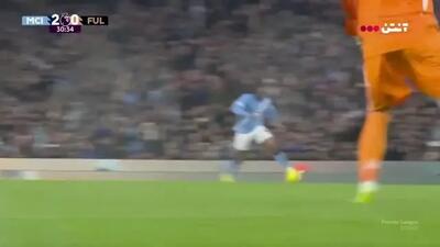  گل دوم منچسترسیتی به فولام+ ویدئو