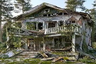  معماری خلاقانه؛ خونه داغون پرومکسه پاتوقه معتادا تعمیرش کردن شد عمارت آمیتا باچان