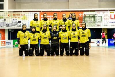  سه ایرانی در تیم منتخب لیگ والیبال بانوان آسیای مرکزی