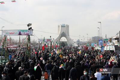  جشن چهل و هفتمین سالگی انقلاب با حضور میلیونی مردم؛ دشمنان مایوس شدند+فیلم