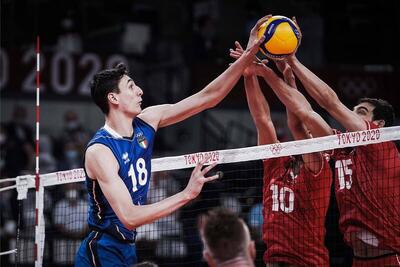  مصدومیت ستاره تیم ملی والیبال ایتالیا