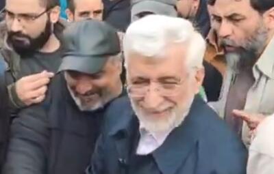  حضور سعید جلیلی در راهپیمایی ۲۲ بهمن