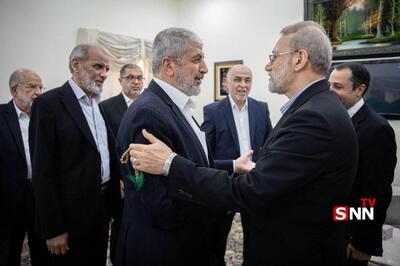  لاریجانی با جمعی از رهبران حماس دیدار و گفتگو کرد