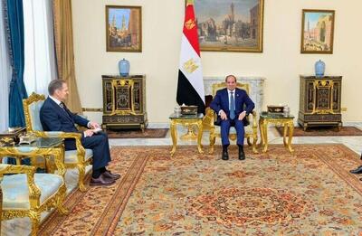  دیدار و گفت وگوی سازمان اطلاعات خارجی روسیه با رئیس جمهوری مصر درباره تحولات منطقه