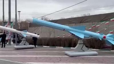  حضور سامانه‌های موشکی ایران در مسیر راهپیمایی 22 بهمن